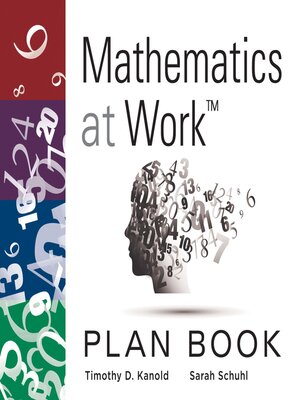 cover image of Mathematics at Work Plan Book